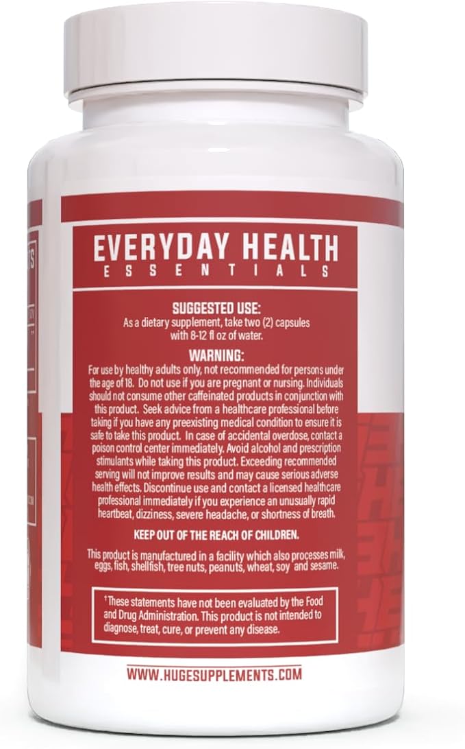 Huge Supplements KSM-66 Ashwaghanda High Potency 5% Withanolides 1000mg of Clinically Studied KSM66 (120 Capsules)