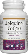 Bioclinic Naturals Ubiquinol Softgels 60 Count