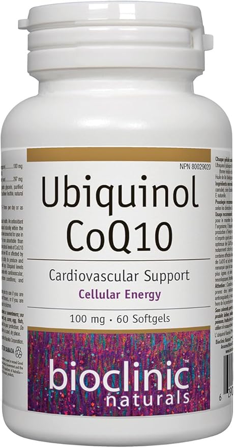Bioclinic Naturals Ubiquinol Softgels 60 Count