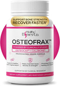 OsteoFrax™ Bone Health Supplement for Women - Cissus Quadrangularis &amp OsteoCaf® Vitamin D3 &amp K2 MK-7 Supports Bone Wellness 4-Phase Bone Support Formula