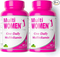 ALFA VITAMINS Multi Women Vitamins Dietary Supplement with Essential Vitamins &amp Minerals for Women - Amino Acids + Antioxidants - 100 Tablets (2 Pack)