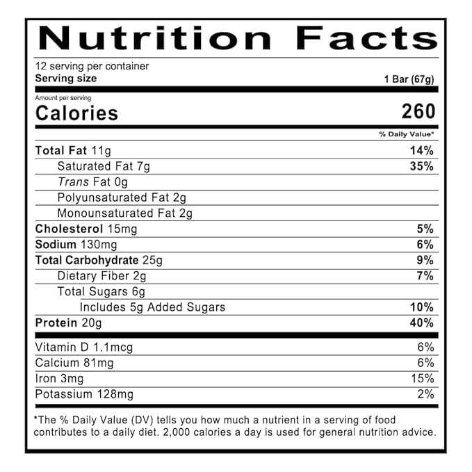 REDCON1 MRE Protein Bar Iced Lemon Cake - 20g of Whole Food Protein + MCT Oil - Easily Digestible Macro Balanced Low Sugar Meal Replacement Bar (12 Bars)