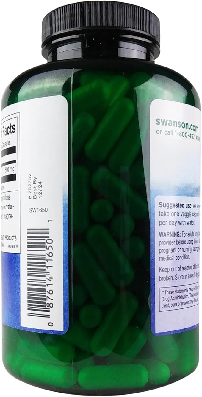Swanson Acetyl L-CARNITINE 500MG 240 Veg Cap