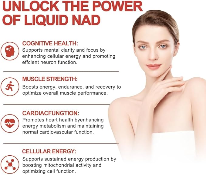 NAD Supplement 1200mg with Nicotinamide Riboside PQQ &amp Resveratrol – Advanced Cellular Energy &amp Longevity Support – Anti-Aging Formula for Mental Clarity – 30 Packets