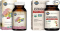 Garden of Life Organics Women's Multivitamin 120 Tablets and Ashwagandha Stress &amp Energy Support 60 Tablets Bundle