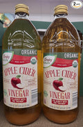 Simply Nature Organic NON-GMO Apple Cider Vinegar 33.8fl oz 1 liter (Two Bottles)