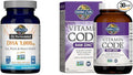 Garden of Life 1000mg DHA Fish Oil + 30mg Zinc Supplements for Eye Brain Heart Immune &amp Skin Health 30 Count
