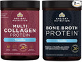 Ancient Nutrition Multi Collagen Protein Powder Vanilla 45 Servings + Bone Broth Protein Powder Vanilla 20 Servings