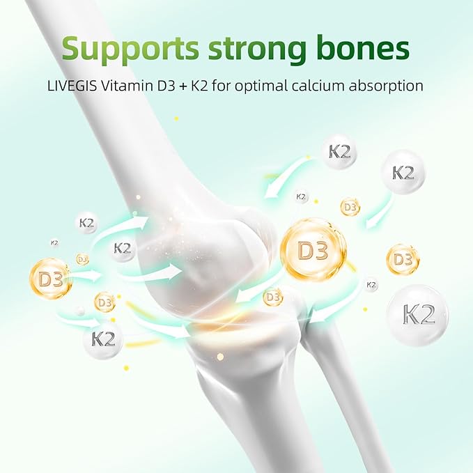 Vitamin D3 K2 Softgels Vitamin D3 10000 IU with K2 (MK-7) 200 mcg with Coconut Oil Softgels Easy to Swallow 2 in 1 Vitamins D &amp K Combo * 3 Packs (270 Counts)
