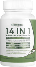 evervision 14-in-1 Advanced Eye Formula- Eye Vitamin Zeaxanthin Zinc &amp Bilberry Extract – Vision &amp Focus Support (1)