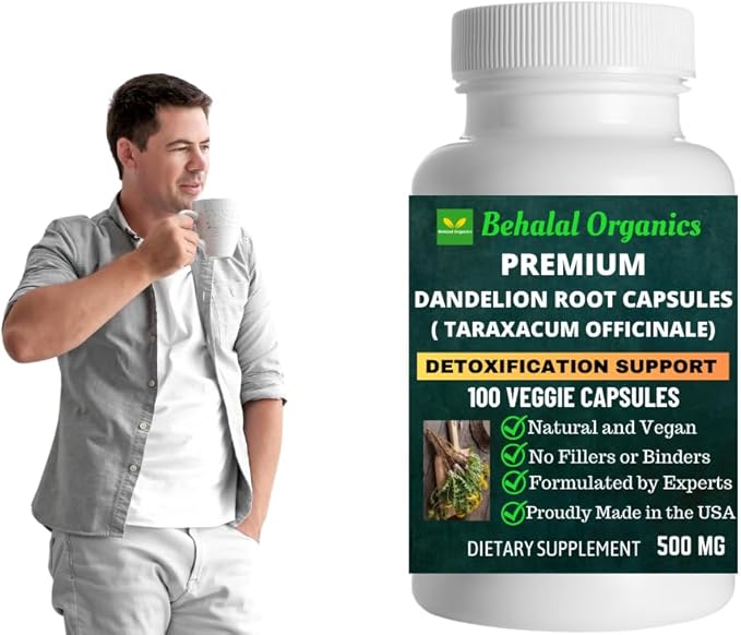 Dandelion Root Quick Release Capsules