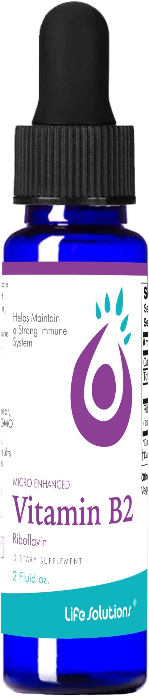 Life Solutions Vitamin B2 Dietary Supplement