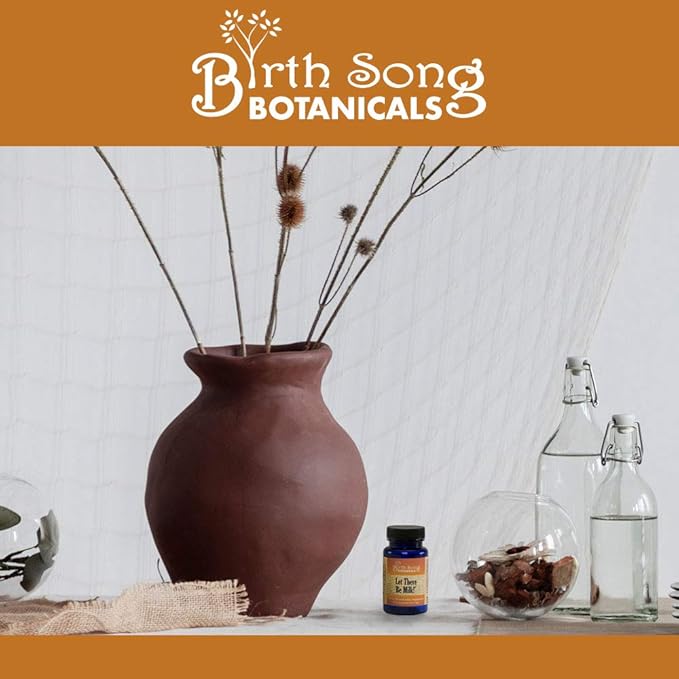 Birth Song Botanicals Let There Be Milk! Vegetarian Liquid Capsules – Fenugreek Goat’s Rue Blessed Thistle to Boost Milk Supply – Breastfeeding Supplement for Nursing &amp Pumping Moms 60 Count