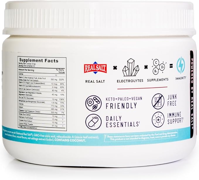 REDMOND Re-Lyte Immunity Multivitamin Supplement Mix (BlackBerry)