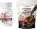 BariatricPal 30-Day Bariatric Vitamin Bundle (Multivitamin ONE 1 per Day! Capsule with 18mg Iron and Calcium Citrate Soft Chews 500mg with Probiotics - Belgian Chocolate Caramel)