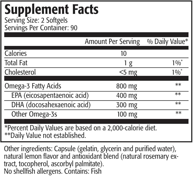 Res-Q 2500 TG Omega-3 Fish Oil Mini Gel Capsules