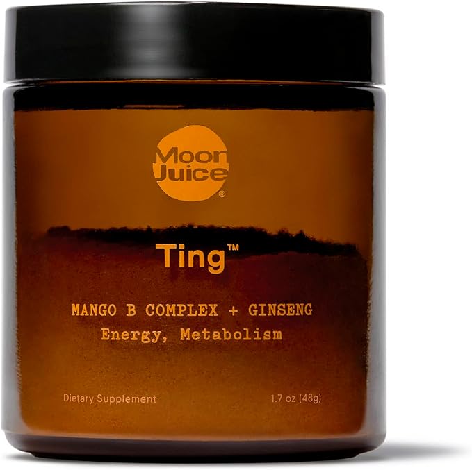 Ting &amp Magnesi-Om by Moon Juice | Ting Vitamin B Complex &amp Ginseng for Caffeine-Free Natural Energy &amp Magnesi-Om Magnesium Powder Supplement for Relaxation | Caffeine-Free Energy &amp Dee