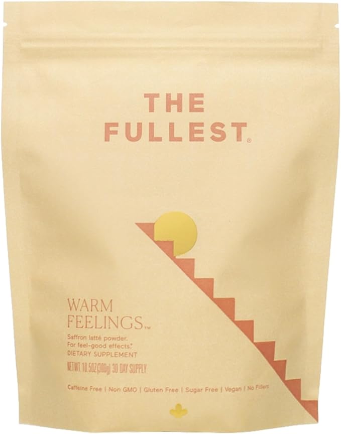 THE FULLEST - Full Spectrum Bundle - Saffron Latte + Saffron Capsules + Saffron Threads - Boosts Mood Energy and Focus Gluten-Free &amp Vegan Sugar-Free 30-Day Supply