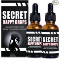 Secret Happy Drops Wellness Supplement for Men and Women Physical and mental pleasure physical comfortMeet your requirements 2 Bottles