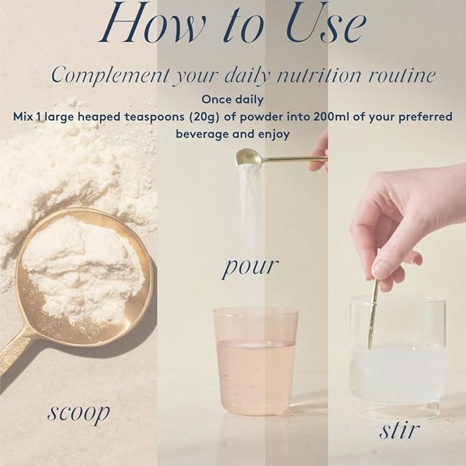 DOSE &amp CO. Vanilla Collagen Creamer Powder 12 Oz | Hydrolyzed Bovine Collagen Type I &amp III with 11g Protein per Serving | Supports Hair Skin &amp Nails | High Bioavailability Non-GMO Glut