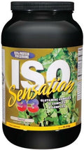 Ultimate Nutrition Iso Sensation 93 with Glutamine Complex Low Carb Whey Protein Isolate Powder – 30 Grams of Protein Fat-Free Keto Friendly Natural 2 Pounds