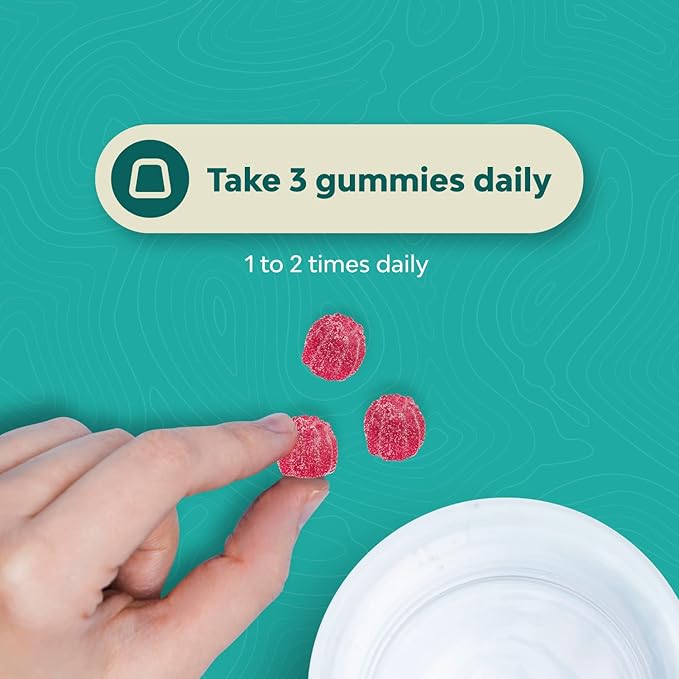 Bundle of Extra Strength Iron Supplement Gummies with Vitamin C &amp B Complex - Increase Red Blood Cells Supplement and Extra Strength Calm Magnesium Gummies with Elemental Mag - Body &amp Mind Rel