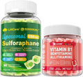 1 Pack Vitamin B1 Gummiesb &amp Sulforaphane with Glutathione Gummies