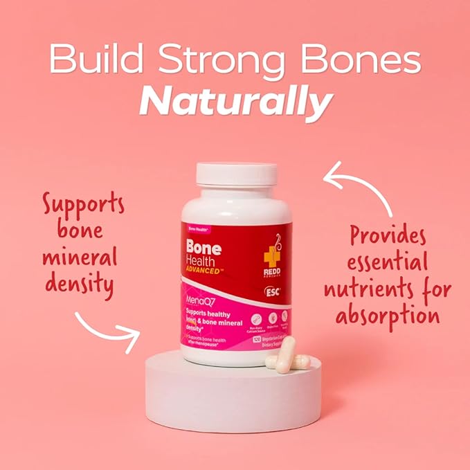 Redd Remedies Bone Health Advanced 120 Capsules and UT Soothe wih Probiotics 60 Capsules