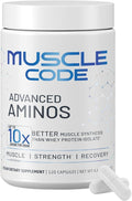 NAUTILUS Muscle Code Essential Amino Acid Capsules – Muscle Synthesis &amp Repair &amp Strength – Unflavored – 30 Servings – Clinically Studied – 0g Sugar Keto Vegan Gluten Free Dairy Free