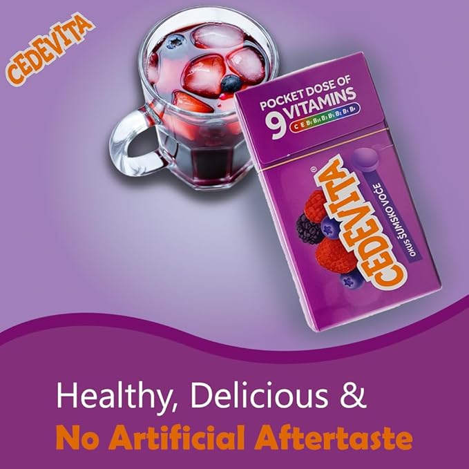 Cedevita Multivitamin Healthy and Sweet Candies - Pack of 8 (Forest Fruit)
