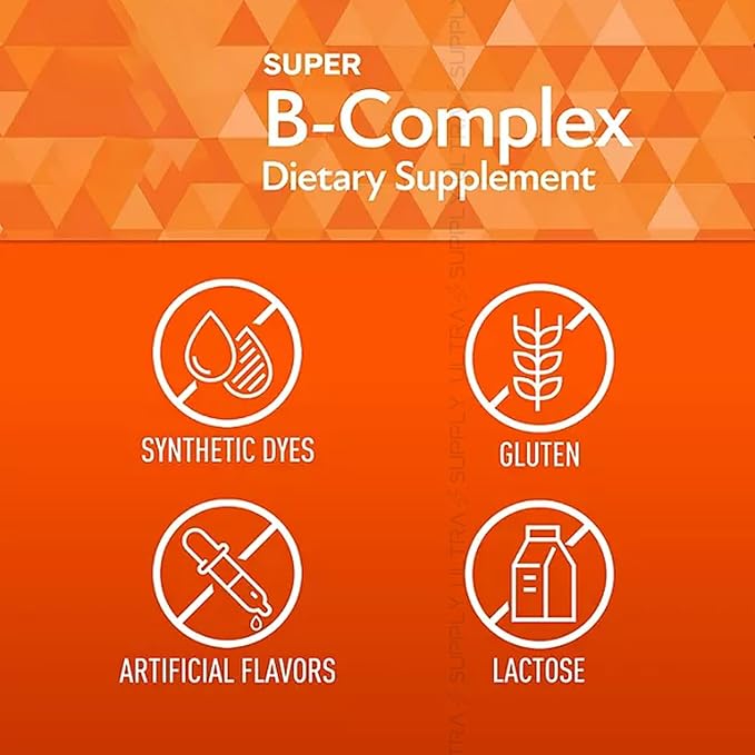 Members Mark B Complex Tablets (300 Count.) High Potency B Vitamins with Biotin Energy Support Daily Use