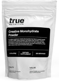 True Nutrition Creatine Monohydrate Powder - Micronized Creatine 2g per Serving - Supports Muscle Strength Power &amp Recovery - Non-GMO Gluten Free Vegan - Pre &amp Post Workout Supplement - 50
