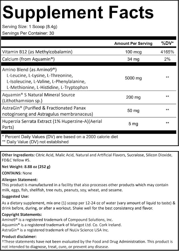 Gene in Us - Body Juice Bcaas and Eaas- Pink Sunburst