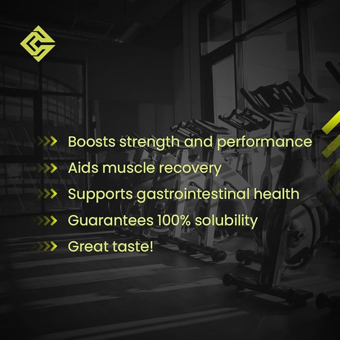 100% Creatine Monohydrate Powder - Lemon Flavor 500g - Vegan Boosts Muscle Gain Strength &amp Performance - Tea Experience