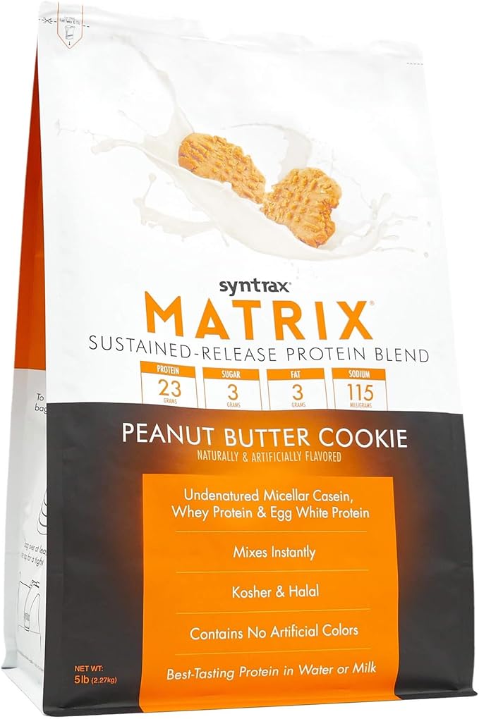 Syntrax Matrix Whey Protein Peanut Butter Cookie 5 Pound
