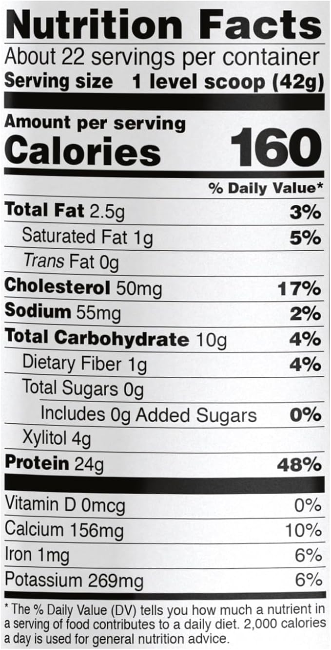NOW Foods Sports Nutrition Whey Protein 24 G With BCAAs Creamy Chocolate Powder 2-Pound