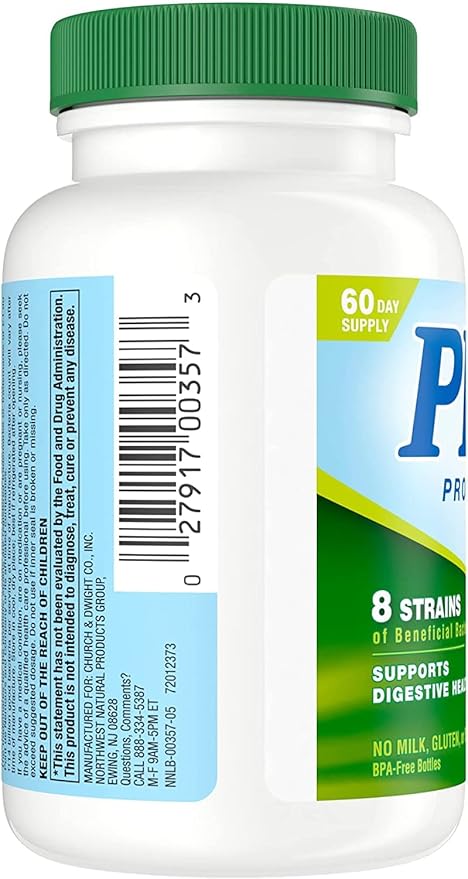 Nutrition Now PB 8 ProBiotic Acidophilus Vegetarian - 120 VegCap 2 Pack