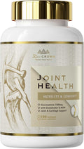 Joints Health Suppplement Glucosamine Chondroitin MSM - Joint Support Supplement for Women and Men with Turmeric MSM &ampBoswellia for Cartilage Joint Health and Flexibility - 120 Capsules
