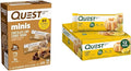 Quest Nutrition Mini Chocolate Chip Cookie Dough Protein Bars High Protein Low Carb &amp Lemon Cake Protein Bars High Protein Low Carb Gluten Free Keto Friendly