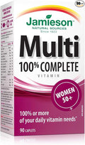 Jamieson Multi Complete Vitamin for Women 50+ 90 Caplets …