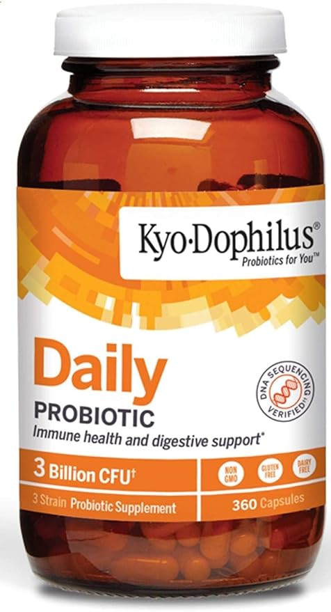 Kyolic Kyo-Dophilus Daily Probiotic Immune Health &amp Digestive Support* 360 Capsules