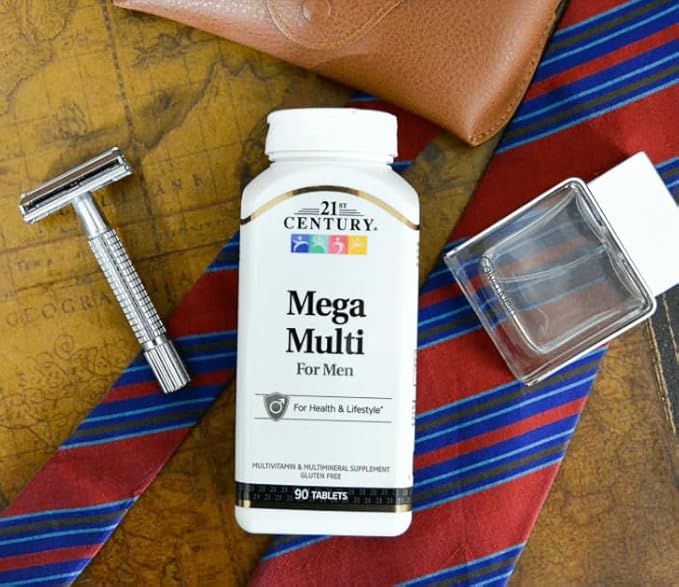 21st Century Mega Multi for Men Multivitamin &amp Multimineral 90 tablets Pack of 2