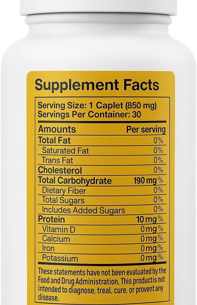 Curcuyin Turmeric Curcumin Supplement 850mg 30 Caplets