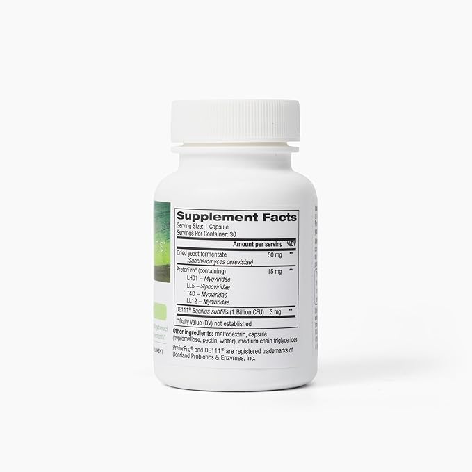 EcoNugenics PowerBiotic: Prebiotic Probiotic &amp Postbiotic for Men &amp Women – 30 Capsules (1 Daily) – Supports Digestive Health Gut Cleanse Constipation Relief Immune Function