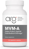 Nutricology MVM-A Supplement - Multivitamin for Men &amp Women with Iron Daily Vitamins for Adults High Potency Bioavailable Vegetarian Capsules - 180 Count