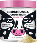SonoHealth Cowabunga Colostrum - Premium Pure &amp Unaltered Colostrum Powder Supplement - for Immune Support Gut Health Muscle Support &amp Wellness - Kosher &amp Halal Certified Calostro