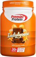 Premier Protein Powder Indulgence Salted Caramel Truffle 30g Protein 160 Calories 2g Sugar Gluten Free (17 Servings)