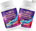 Liposomal Astaxanthin Supplement Complex 9-in-1 with Ashwagandha Lycopene Zeaxanthin Antioxidant Supplement Support Eye Skin &amp Joint Health 120 Capsules
