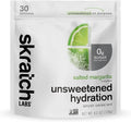 Skratch Labs Unsweetened Hydration Sport Drink Mix | Sugar Free | Electrolytes Booster | Salted Margarita - 30 Servings | Non-GMO Vegan Kosher Keto Paleo