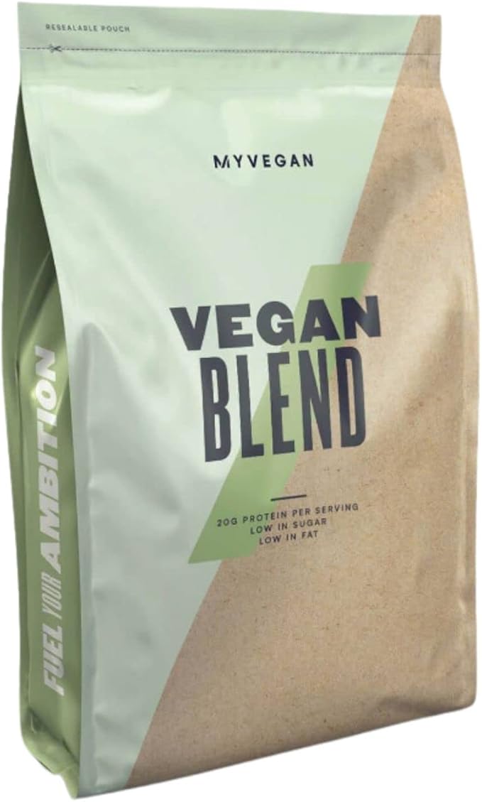 Myprotein® - Vegan Blend Powder - Natural Plant Based Pea &amp Rice Protein Powder - Gluten &amp Sugar Free Fitness Nutrition - Recovery w/Amino Acids - Tiramisu 2.2 Lb (22 Servings)